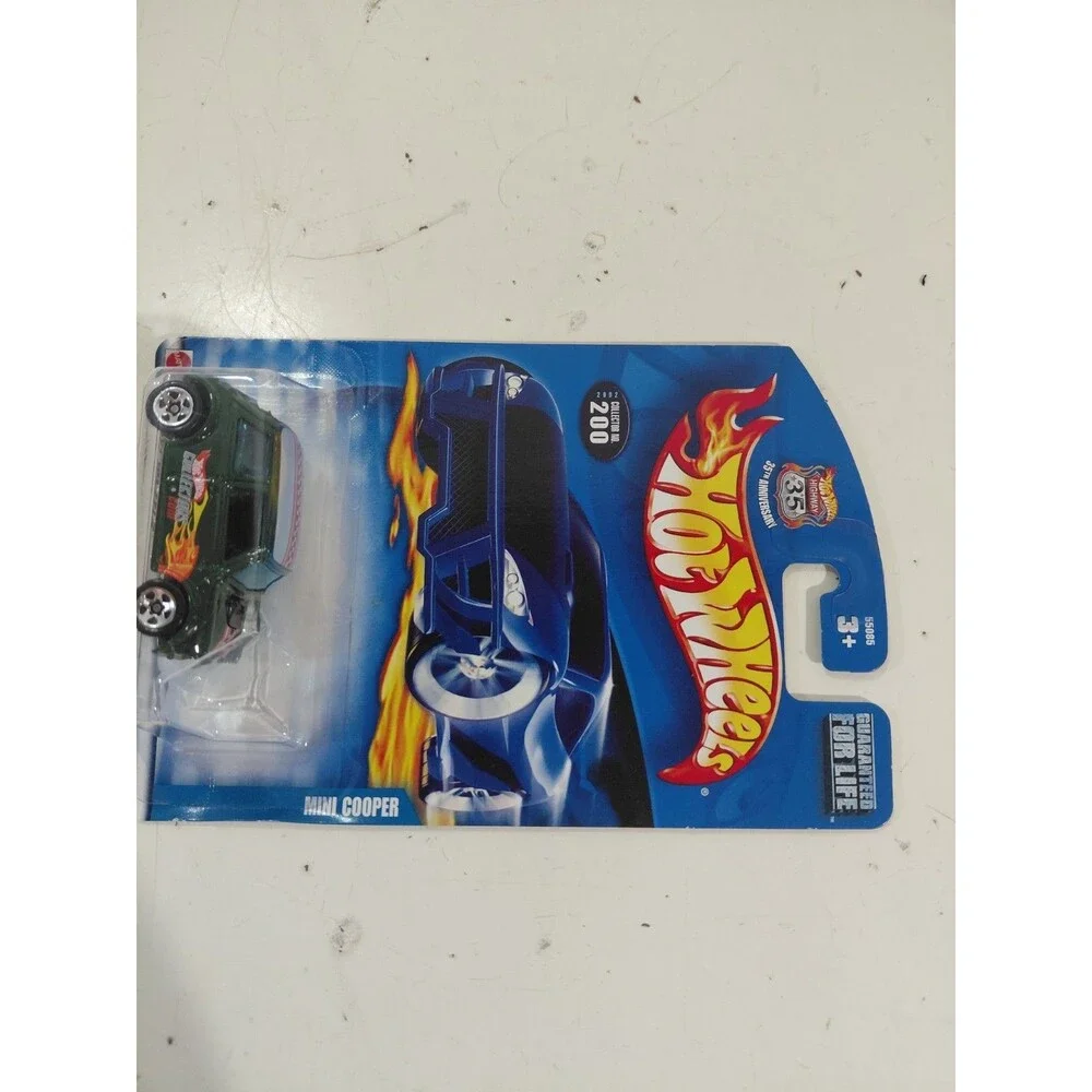 NIP Hot Wheels 2002 Main Line 1:64 DieCast Collector.com Mini Cooper Classic Car